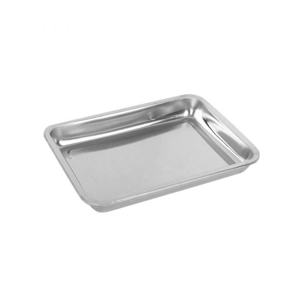 30cm Oven Baking Tray Stainless Steel Roasting Pan Grilling Dish