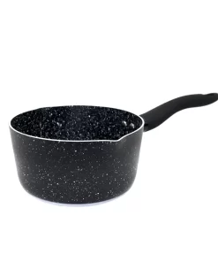 16cm Black Granite Saucepan Pot