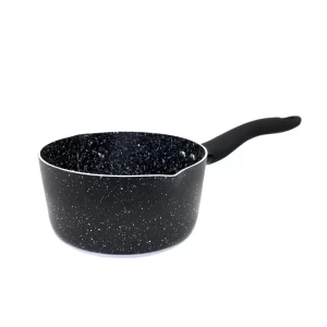 16cm Black Granite Saucepan Pot