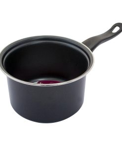 14cm NonStick Aluminium Saucepan Milk Pan Handle Cooking Pan