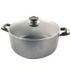 Non Stick Casserole Dish Stockpot Cooking Pot with Glass Lid