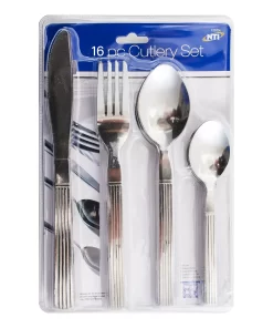 16pcs Cutlery Set Dinner Set Stainless Steel Dinnerware Tablewar