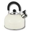 2.5L Stainless Steel Whistling Kettle Travel coffee Tea pot Cream