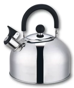 Whistling Kettle Stainless Steel Lightweight Camping Tea pot 2.5L