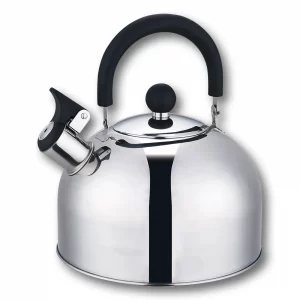 Whistling Kettle Stainless Steel Lightweight Camping Tea pot 2.5L