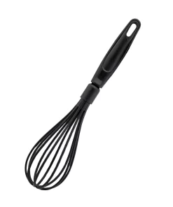 Nylon Wire Balloon Whisk Kitchen Whisking Tool Utensil Black