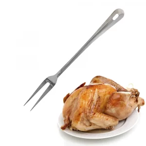 Stainless-Steel Carving Meat Fork with Prongs